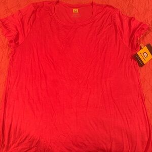 WonderWink coral/pink Short Sleeve Tee